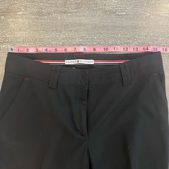 Women’s Tommy Hilfiger Size 6 Black Dress Trousers - Picture 6 of 8